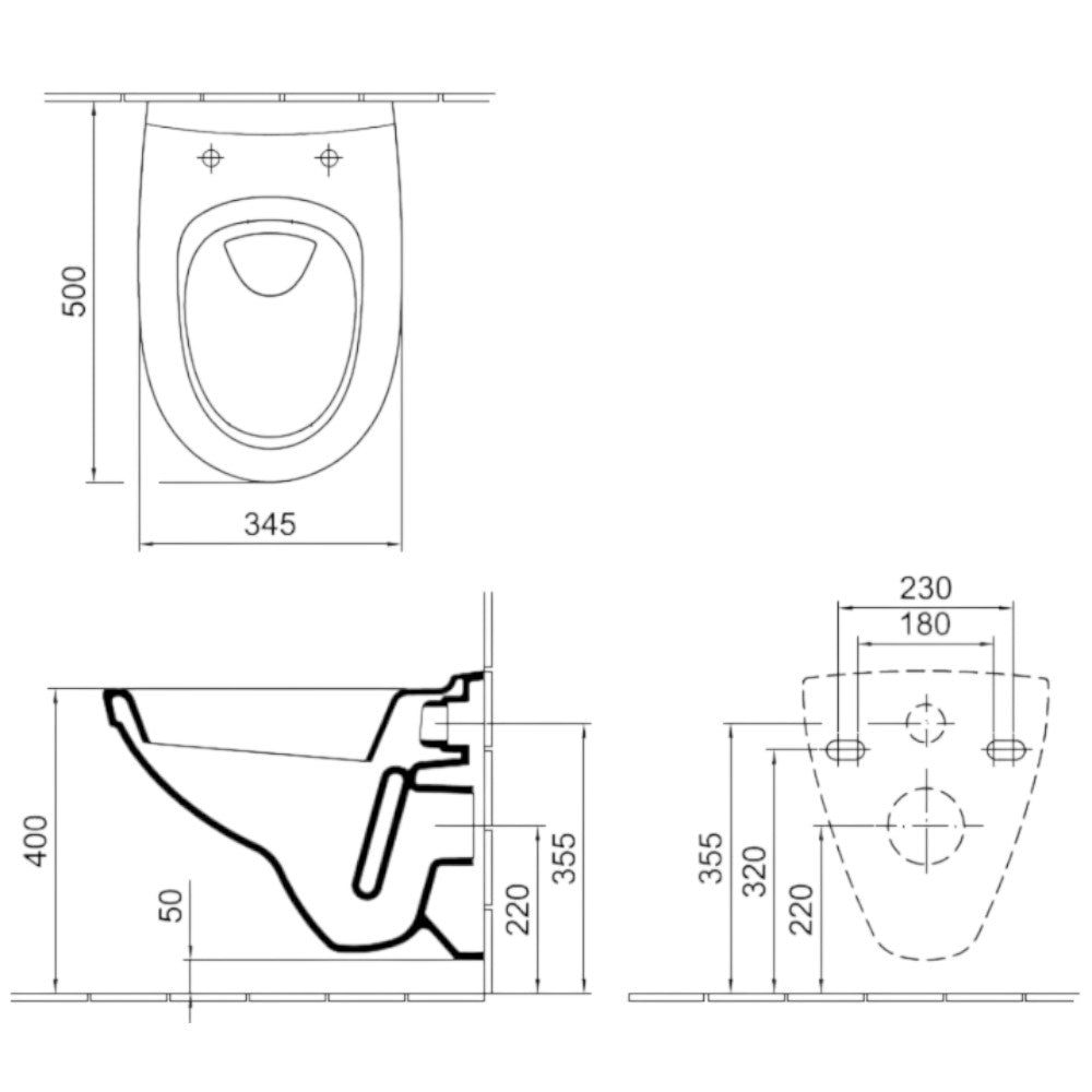 Alföldi Melina WC csésze Easyplus 5530 59R1