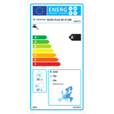 Ariston Nuos Plus Wifi 200 álló monoblokkos használati melegvíz hőszivattyú, 200 literes (3069775) - energiacímke