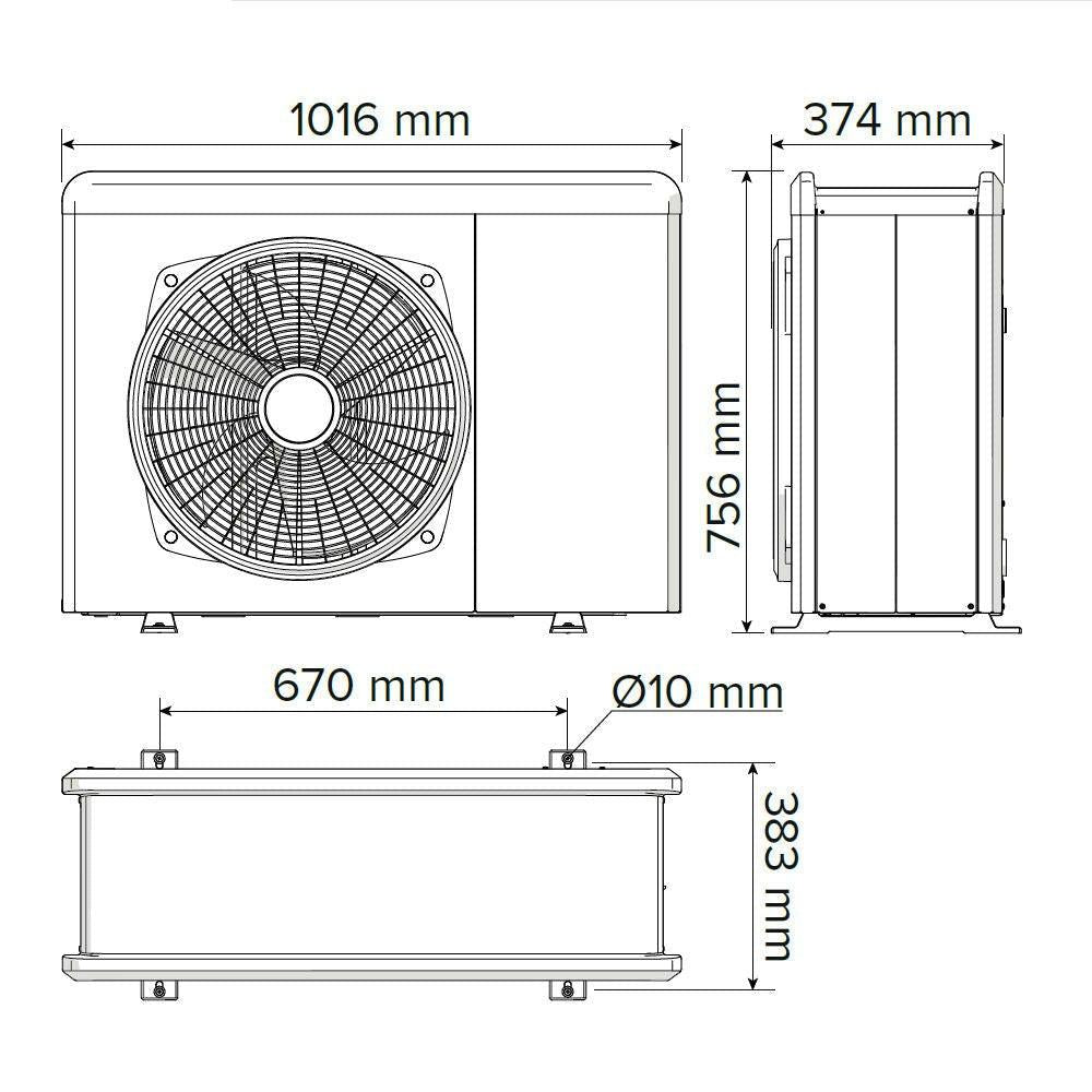Ariston Genus One+ Hybrid Plus 30/35 Net R32 kondenzációs kazán, fűtő 30kW + 3,5kW hőszivattyú (3302587)