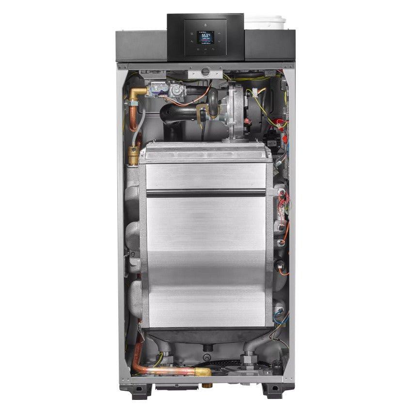 Bosch Condens 7000 W P100 23 fali kondenzációs gázkazán, fűtő, 99,5kw, fehér (7736702389)