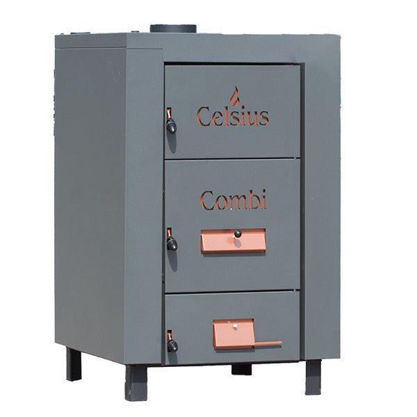 Celsius KAZÁN Combi 40 - 43 pellet készlet nélkül 43kW