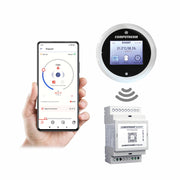 COMPUTHERM B400RF Wi-Fi szobatermosztát vezeték nélküli érintőkijelzős vezérlővel (B400RF)