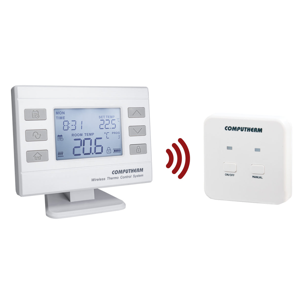 COMPUTHERM Q72RF szobatermosztát, vezeték nélküli, programozható, digitális