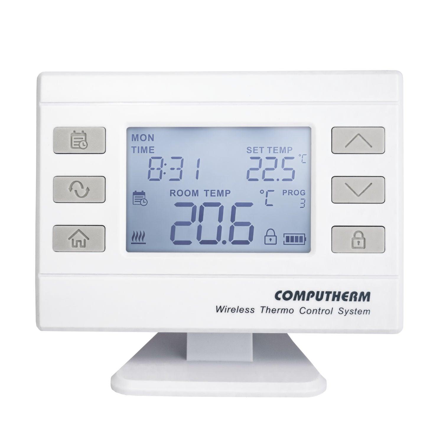 COMPUTHERM Q72RF szobatermosztát, vezeték nélküli, programozható, digitális