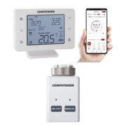 COMPUTHERM Q12RF állítómű + Q20RF Wi - Fi (TX) termosztát (párban) (Q12RF + Q20RF Wi - Fi (TX))
