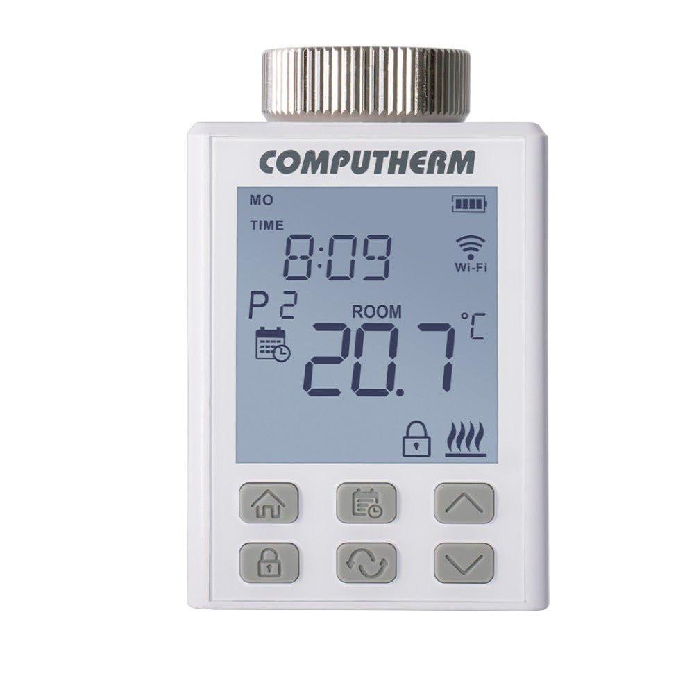 COMPUTHERM Q15 Wi - Fi motoros állítómű radiátorszelepekhez, programozható, Wi - Fi (Q15 - WIFI)