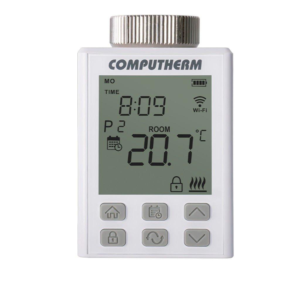 COMPUTHERM Q15 Wi - Fi motoros állítómű radiátorszelepekhez, programozható, Wi - Fi (Q15 - WIFI)