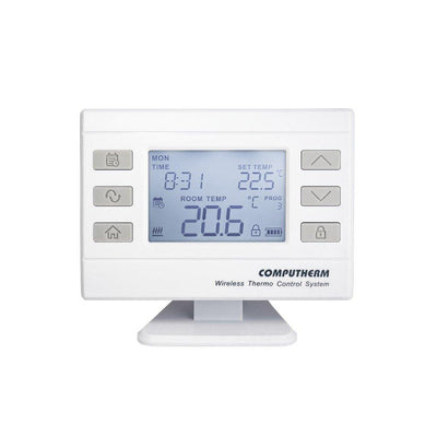 COMPUTHERM Q72RF (TRV) állítómű vezérlésére szobatermosztát, vezeték nélküli programozható (Q72RF (TRV))