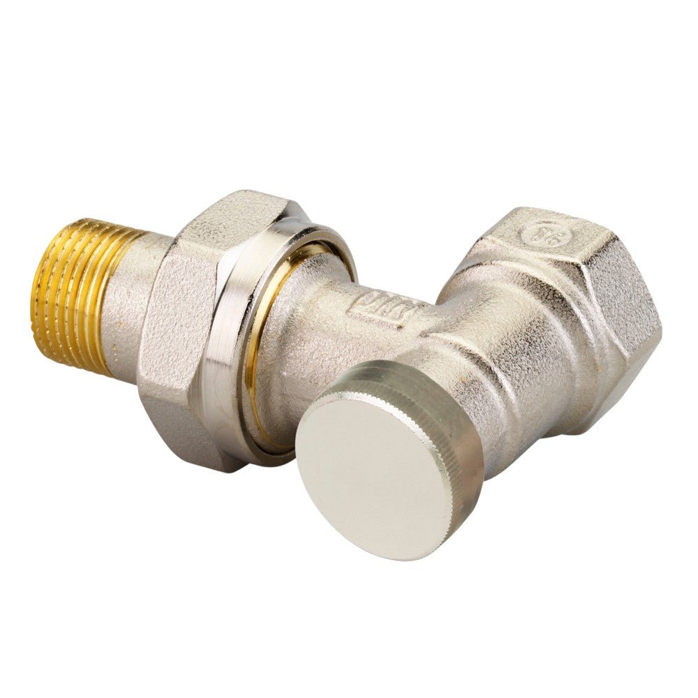 Danfoss RLV-S 3/8" radiátor visszatérő sarok