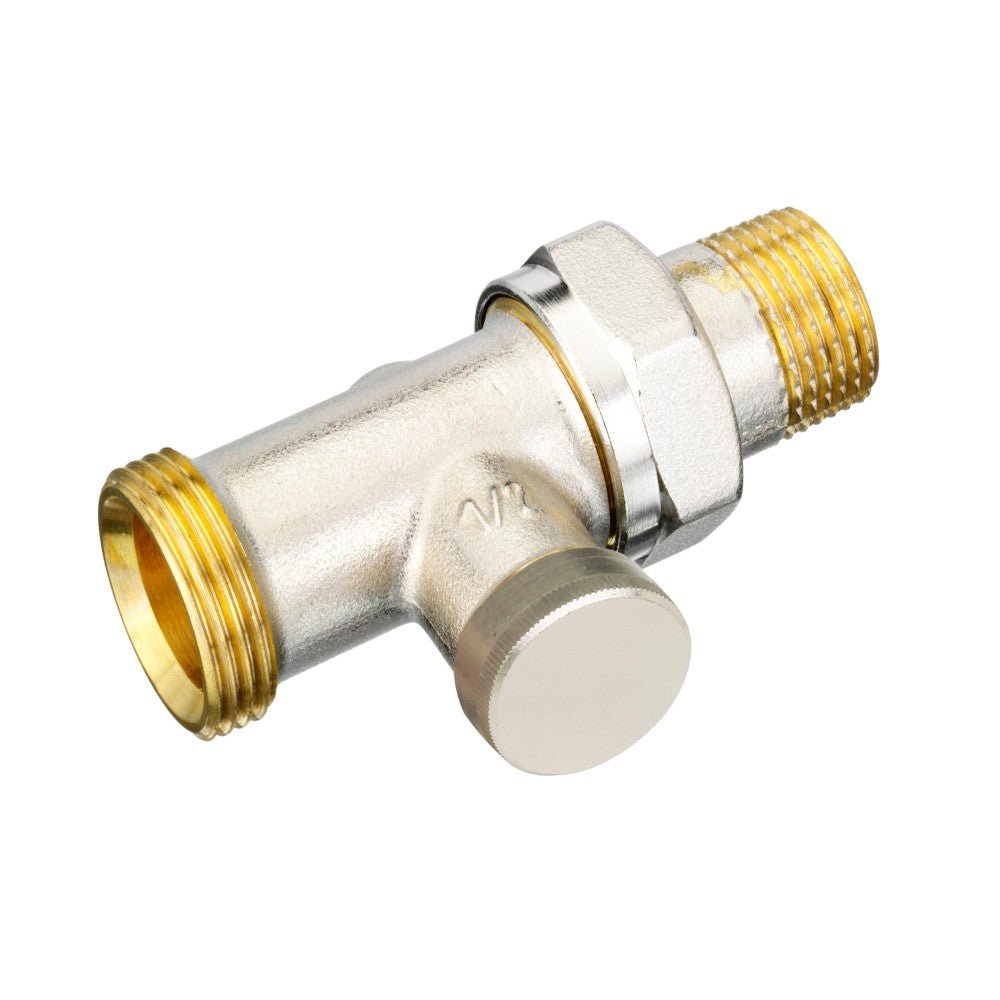 Danfoss RLV-S 3/8" radiátor visszatérő egyenes