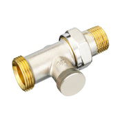 Danfoss RLV-S 3/8" radiátor visszatérő egyenes