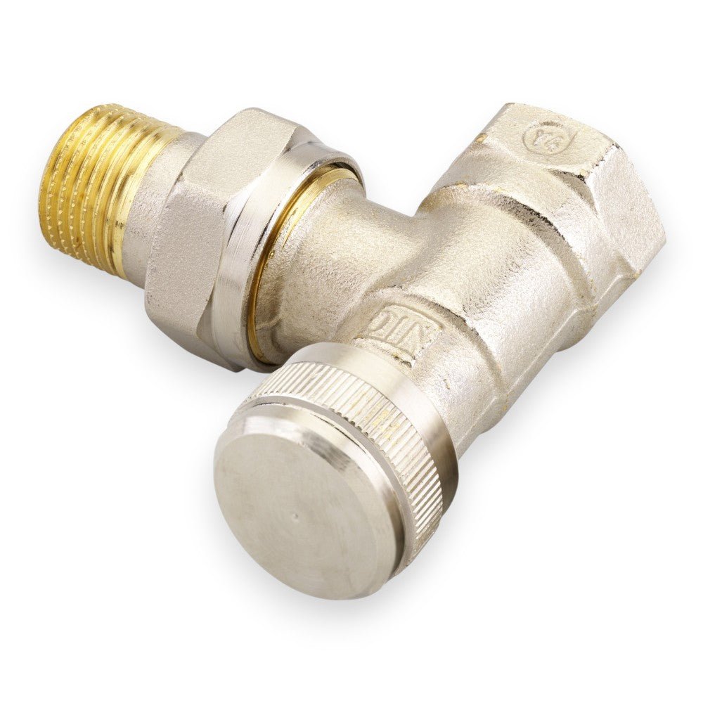 Danfoss RLV 1/2" radiátor visszatérő sarok