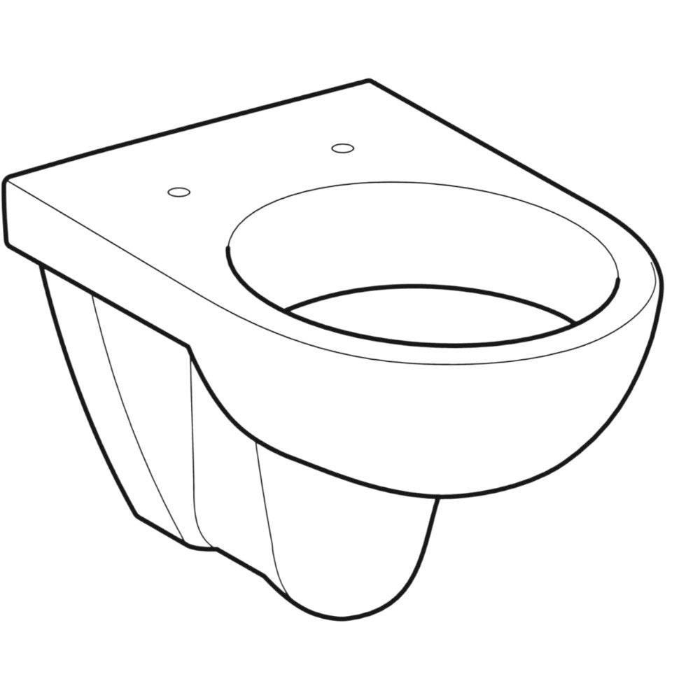 Geberit Selnova fali WC mélyöblítésű, (500.260.01.7)