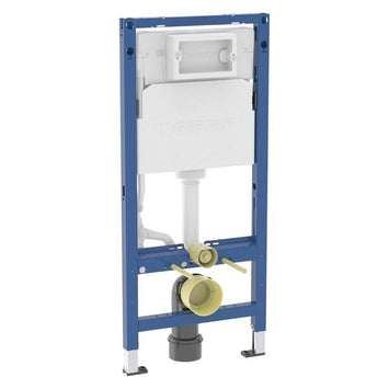 Geberit Duofix Basic fali WC - szerelőelem, 112cm, Delta falsík alatti tartállyal (111.153.00.3)
