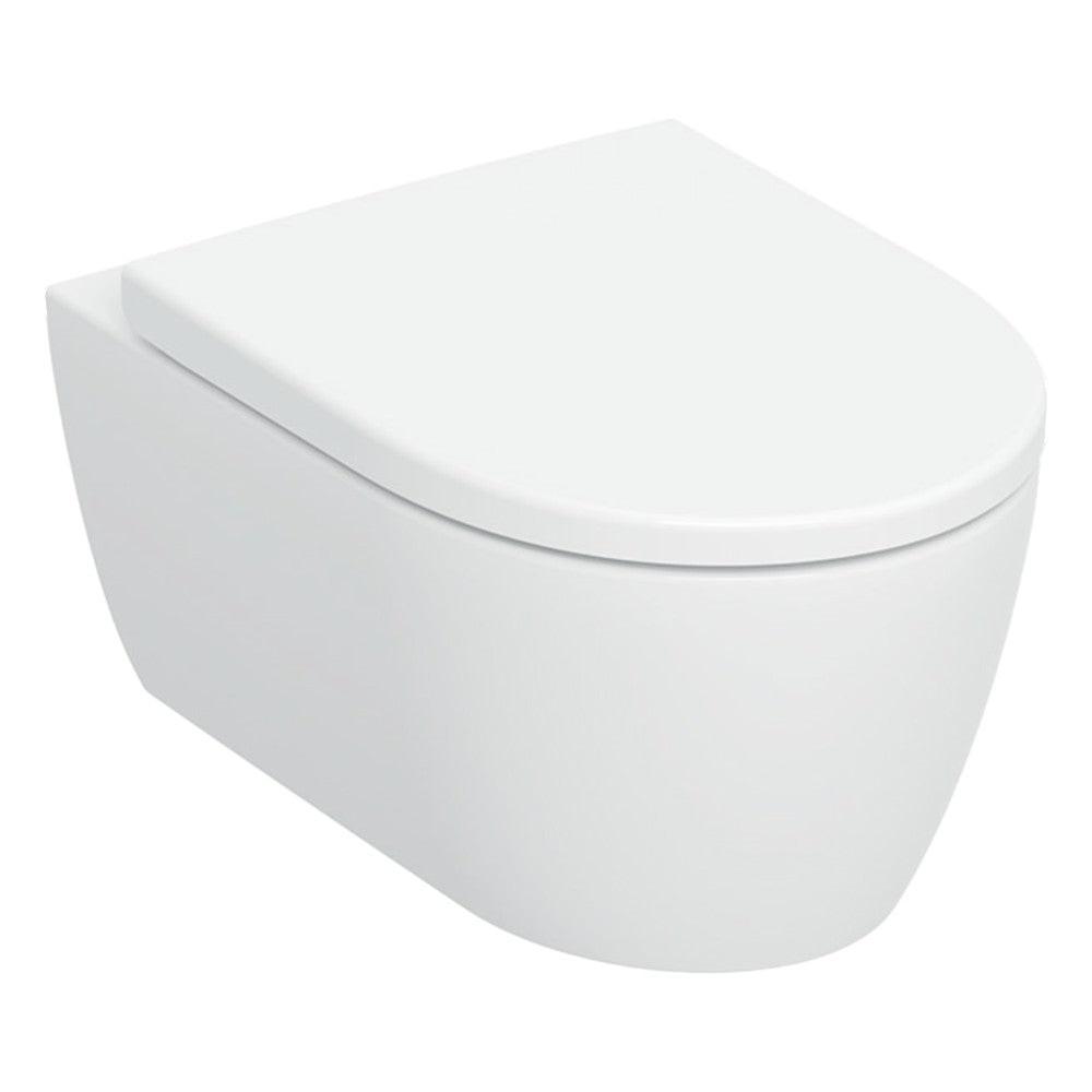 Geberit iCon fali wc készlet, mélyöblítésű, zárt forma, TurboFlush, WC - ülőkével, lecsapodásgátlós (503.046.00.1)
