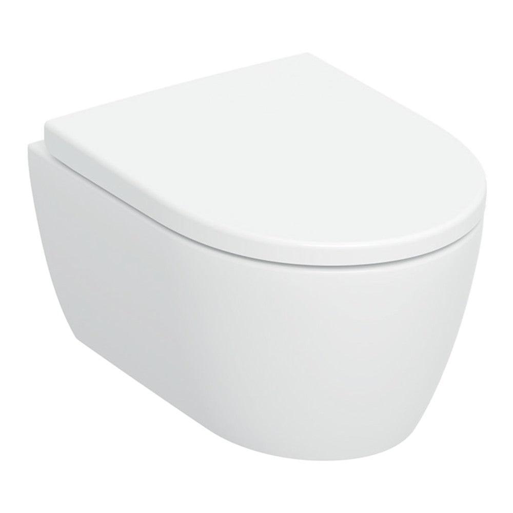 Geberit iCon fali wc készlet, mélyöblítésű, zárt forma, TurboFlush, Compact kiv. WC - ülőkével (503.049.JT.1)