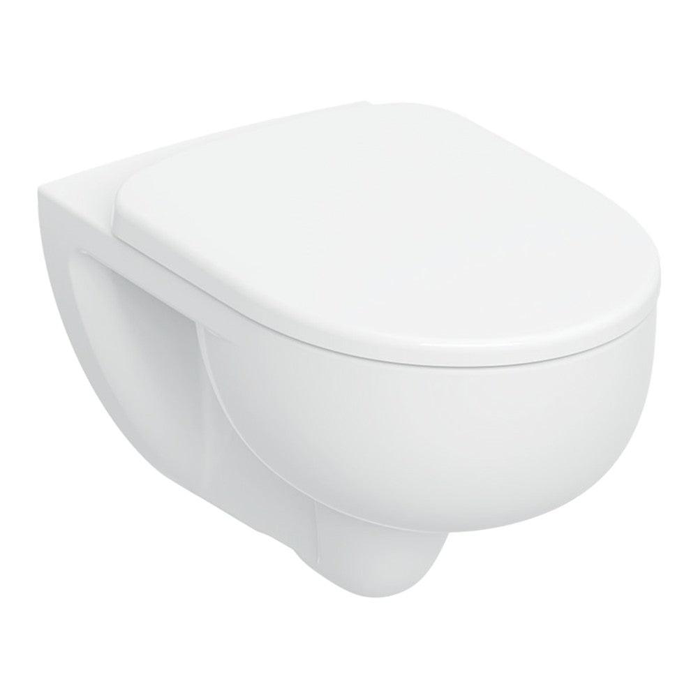 Geberit Selnova fali WC készlet, mélyöblítésű, TurboFlush öblítés, WC ülőkével, lecsapdásgátlós (501.045.00.7)