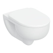 Geberit Selnova fali WC készlet, mélyöblítésű, TurboFlush öblítés, WC ülőkével, lecsapdásgátlós (501.045.00.7)