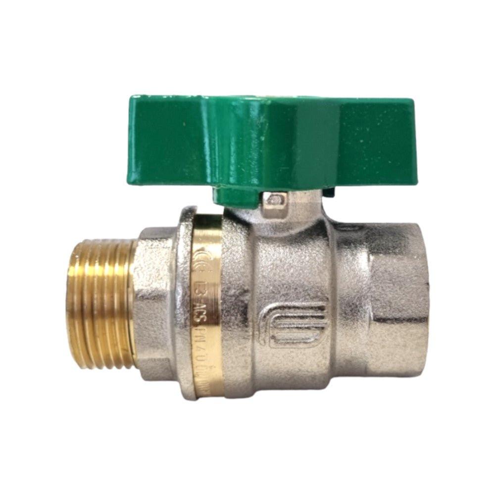 EFFEBI ASTER GOLYÓSCSAP ZÖLD FIX KB 1/4" - ivóvíz minősítéssel (0825V402)