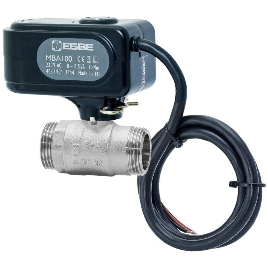 ESBE MBA122 KM 3/4" 230VAC 2 - P 10NM motoros golyóscsap (43101100)