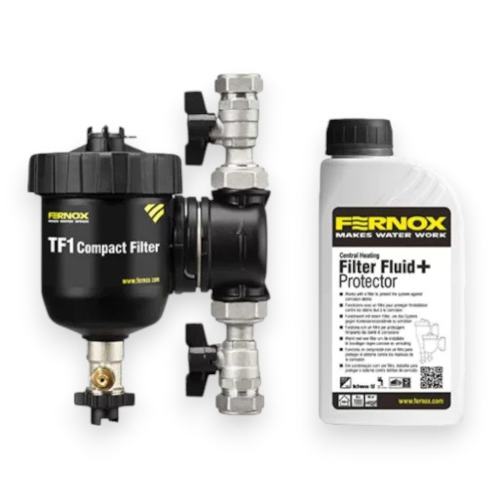 Fernox TF1 Total Filter Compact mágneses iszapleválasztó 22mm