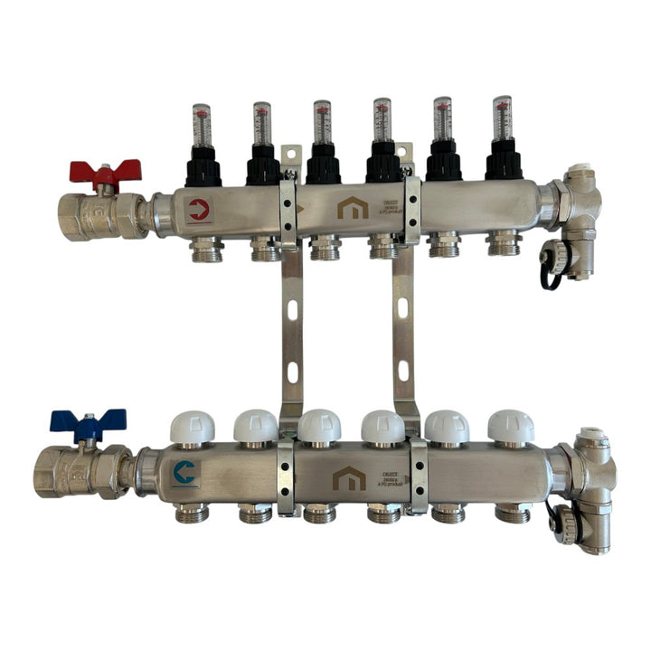 Vogel&Noot Floortec OL nemesacél osztógyűjtő 3 körös