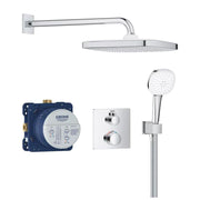 Grohe Grohtherm rejtett zuhanyrendszer, Tempesta 250 Cube fejzuhany (34871000)