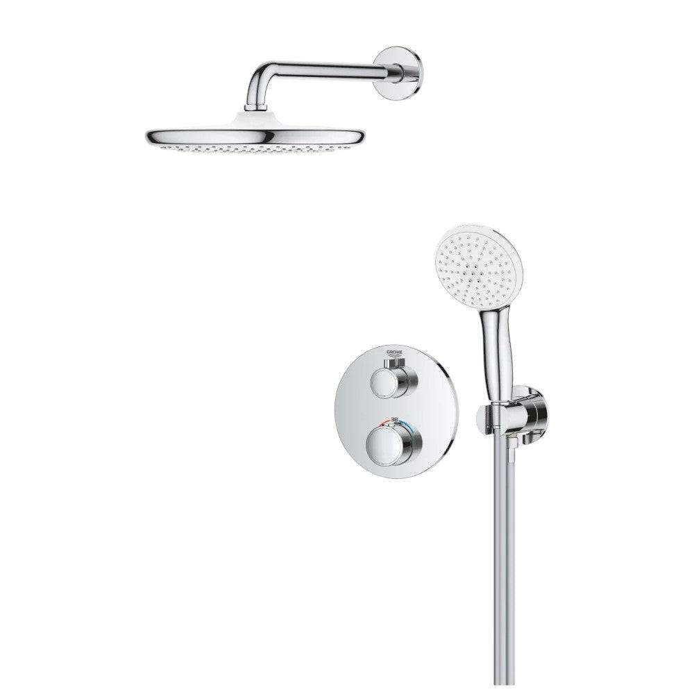 Grohe Grohtherm rejtett zuhanyrendszer, Tempesta 250 fejzuhany (34872000)
