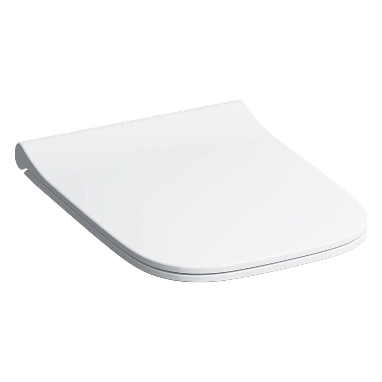 Geberit Smyle Square WC - ülőke, keskeny design, sandwich kivitel, lecsapódásgátlós, rögzítés felülről (500.240.01.1)