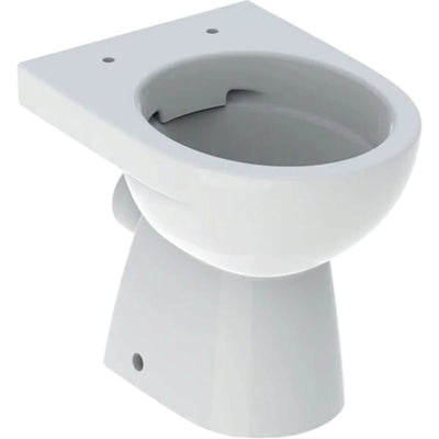 Geberit Selnova álló WC, mélyöblítésű, hátsó kifolyású, részben zárt forma, Rimfree