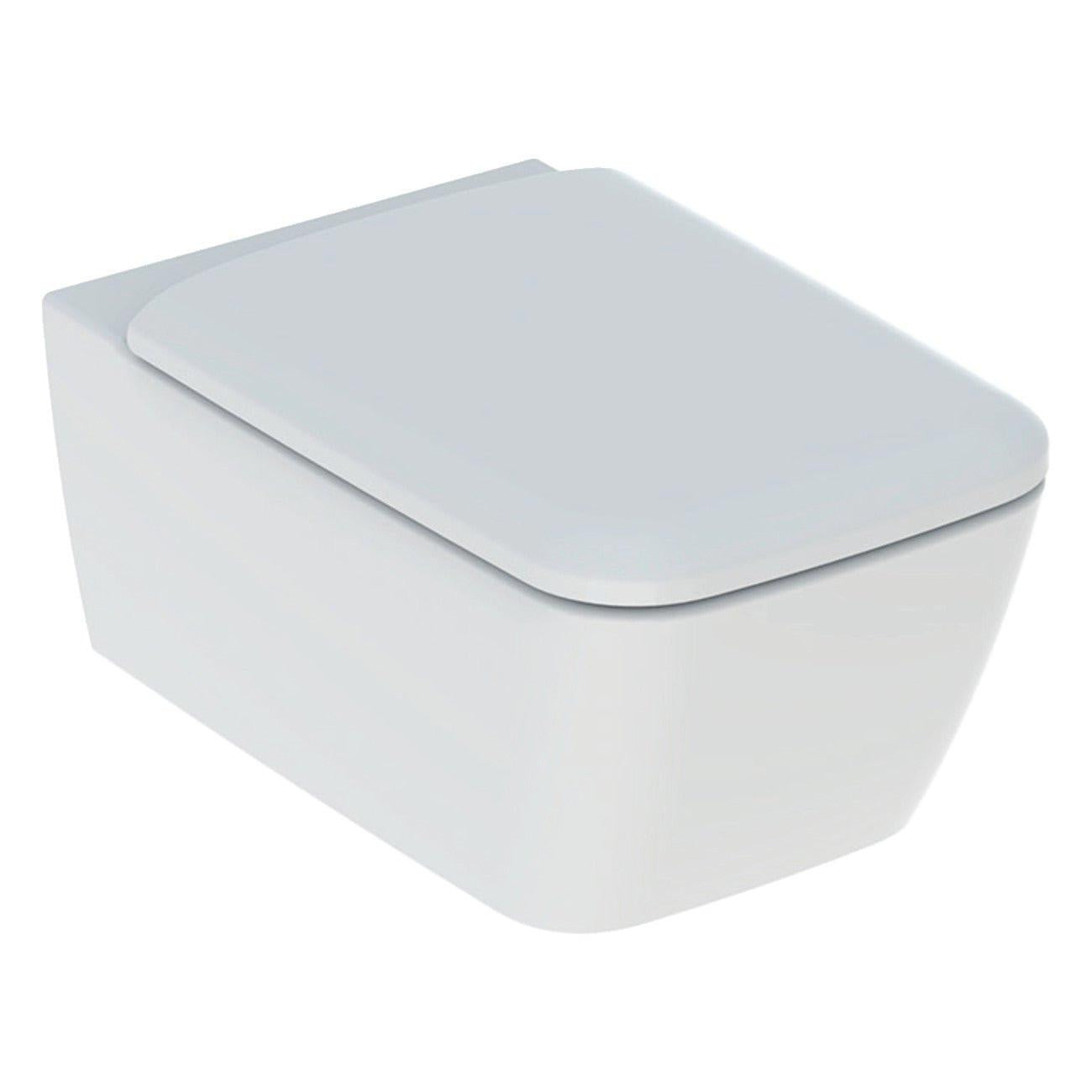 Geberit iCon Square WC készlet fali, mélyöblítésű, zárt forma, Rimfree, WC - ülőkével (500.807.00.1)