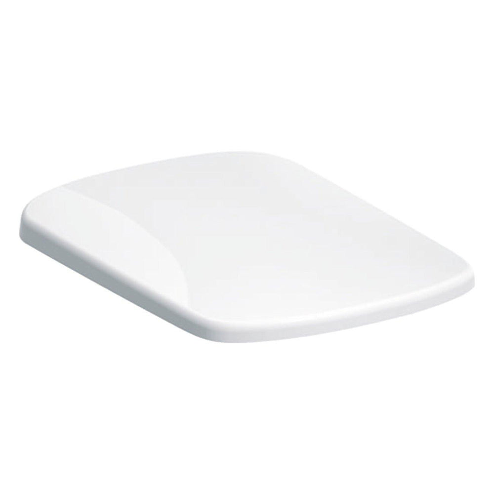 Geberit Selnova Compact WC tető szögletes, lecsapódásgátlós, gyorskioldós zsanér, fehér (501.930.01.1)