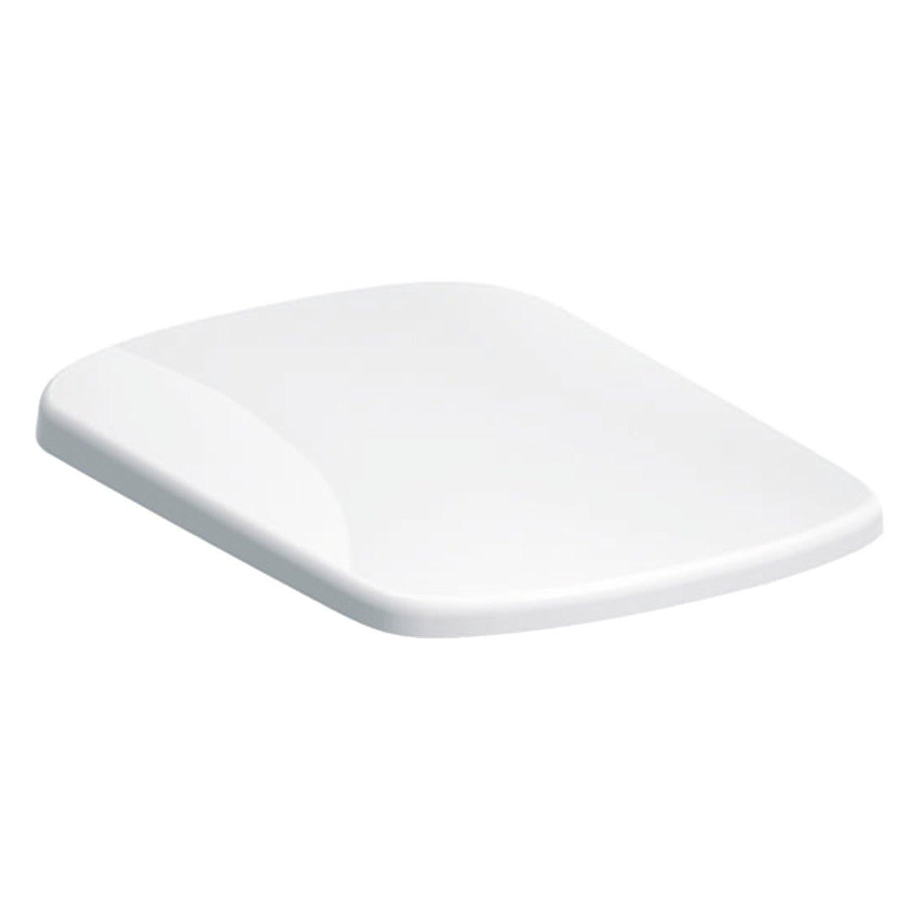 Geberit Selnova Compact WC tető szögletes, lecsapódásgátlós, gyorskioldós zsanér, fehér (501.930.01.1)