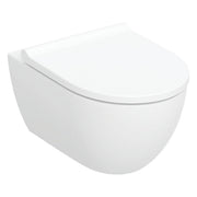 Geberit Acanto fali WC készlet, mélyöblítésű, Rimfree, zárt forma, TurboFlush öblítés, WC - ülőkével (502.774.00.1)