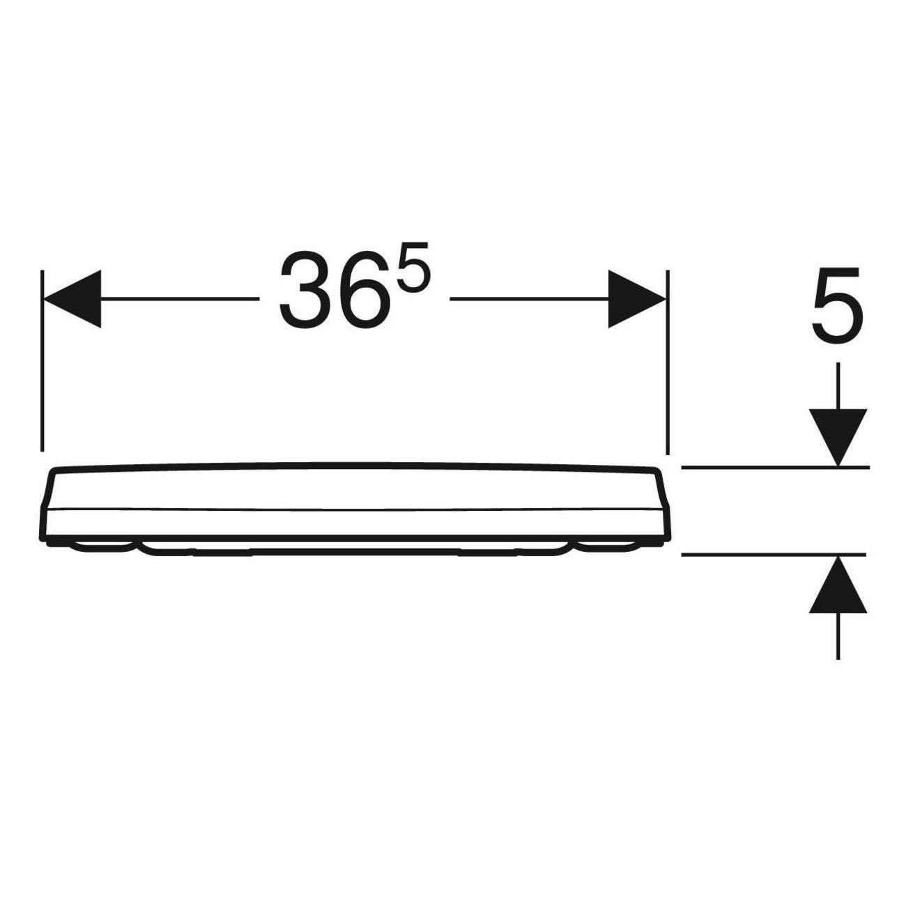 Geberit iCon WC ülőke, Slim soft close (574950000)