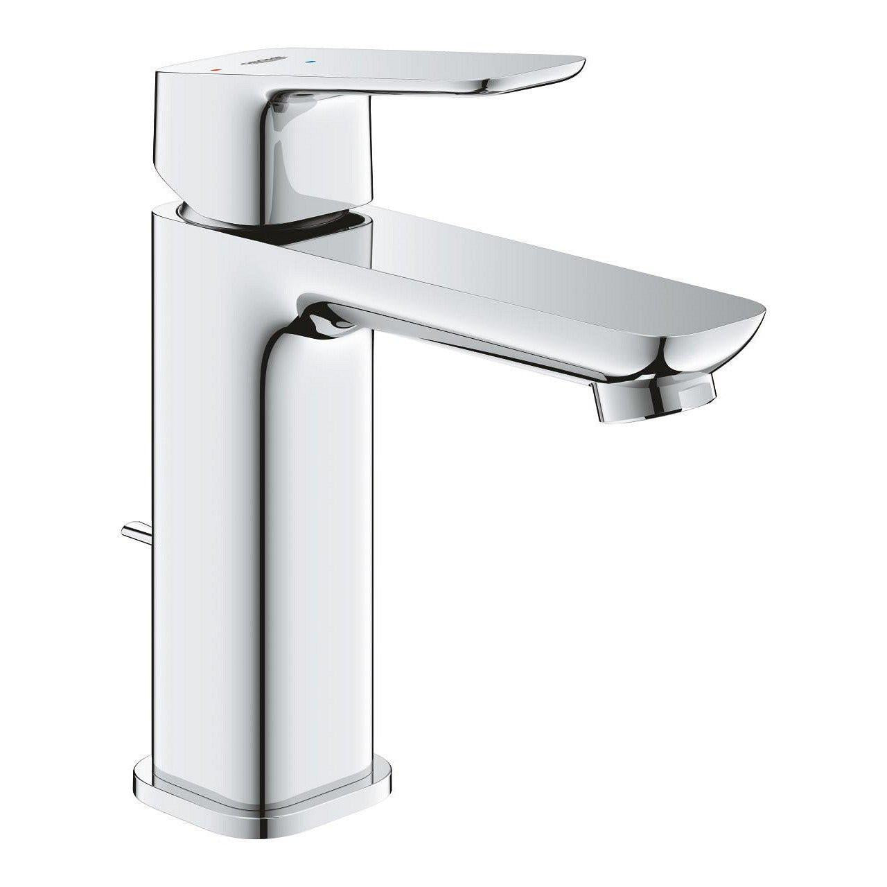 Grohe Cubeo mosdó csaptelep, húzórudas leeresztővel, hidegindítás, M - es méret (1017560000)