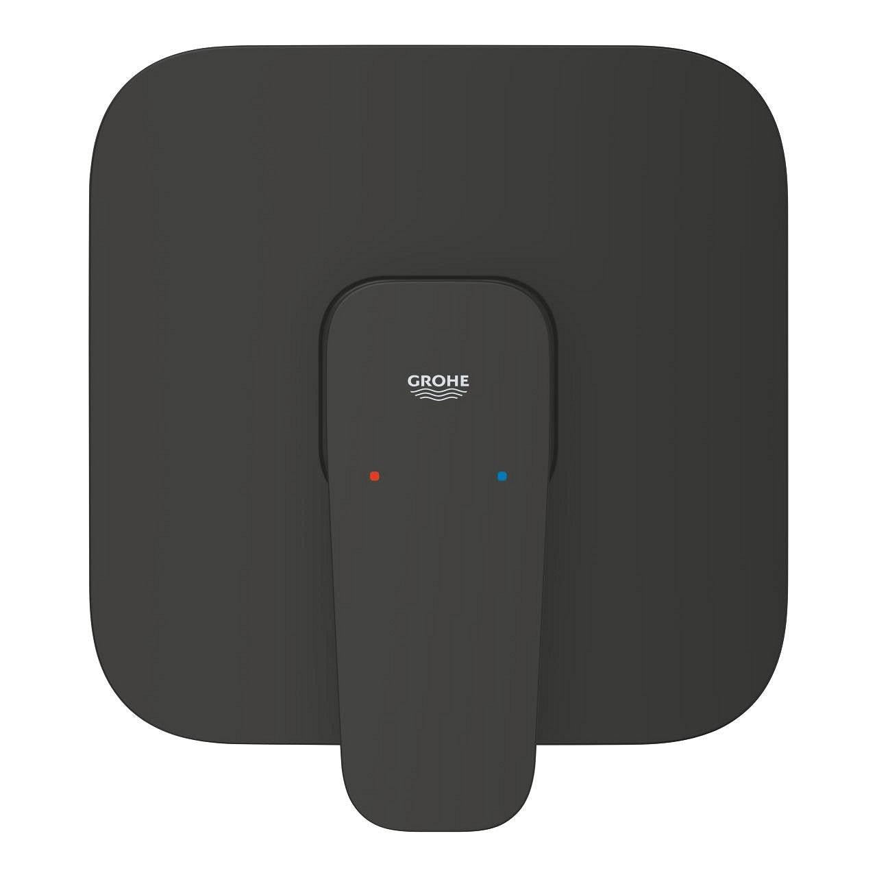 Grohe Cubeo zuhany csaptelep, színkészlet, matt fekete (1017772430)
