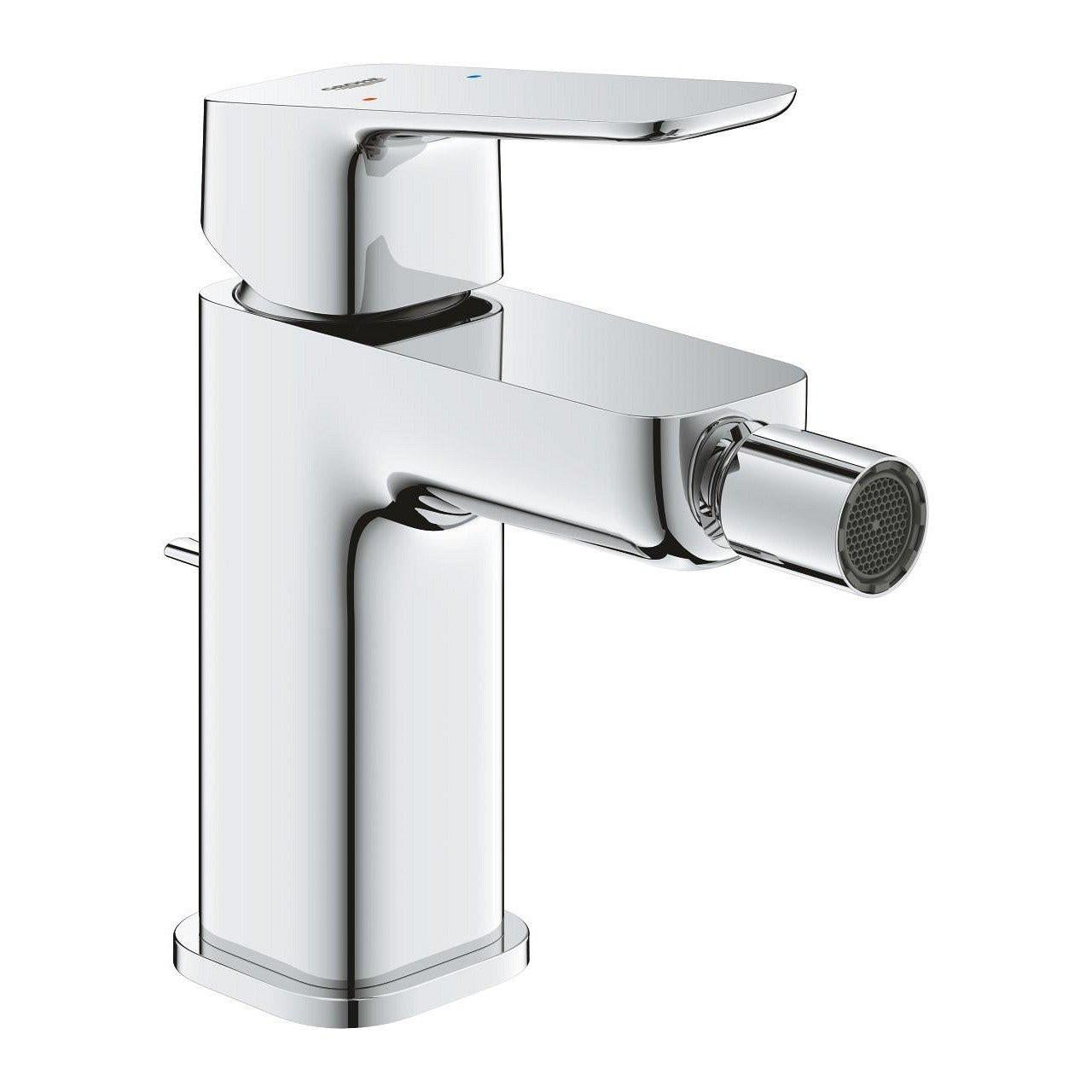 Grohe Cubeo bidé csaptelep, húzórudas leeresztővel, S - es méret (1018100000)