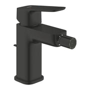 Grohe Cubeo bidé csaptelep, húzórudas leeresztővel, S - es méret, matt fekete (1018102430)