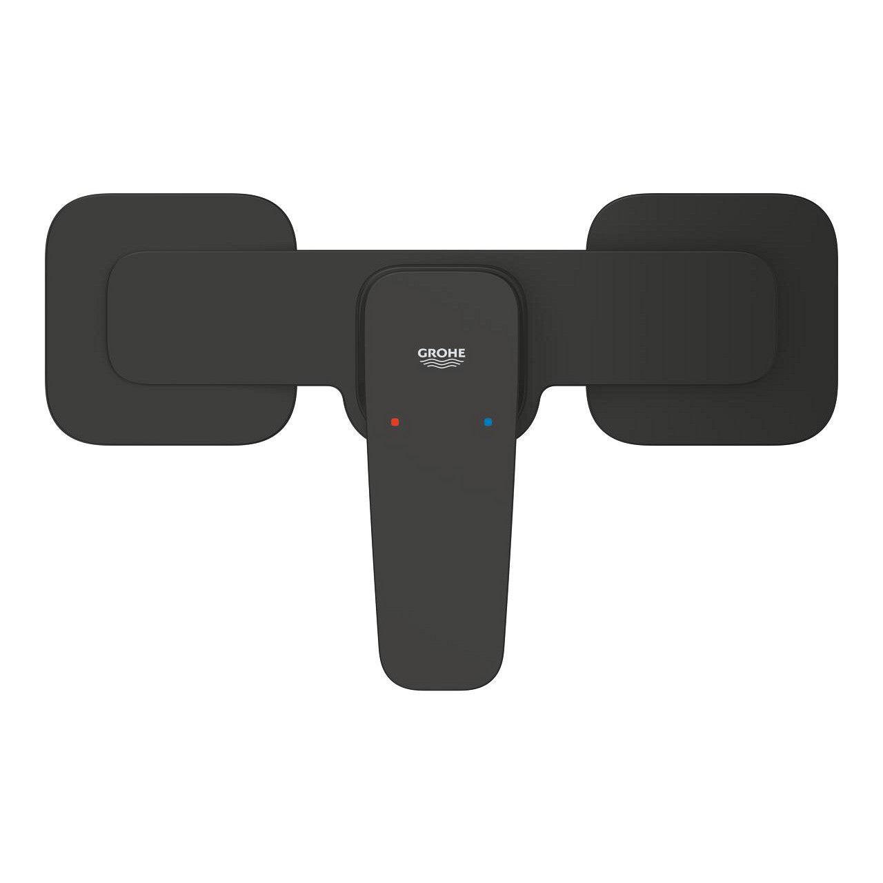 Grohe Cubeo zuhany csaptelep, zuhanyszett nélkül, matt fekete (1018242430)