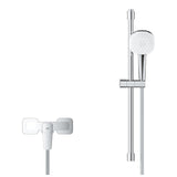 Grohe Cubeo zuhany csaptelep + Tempesta Cube 110 zuhanyszett fali zuhanyrúddal (1018250000)