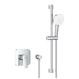 Grohe Cubeo zuhany csaptelep, színkészlet + Tempesta Cube 110 zuhanyszett (1053350000)
