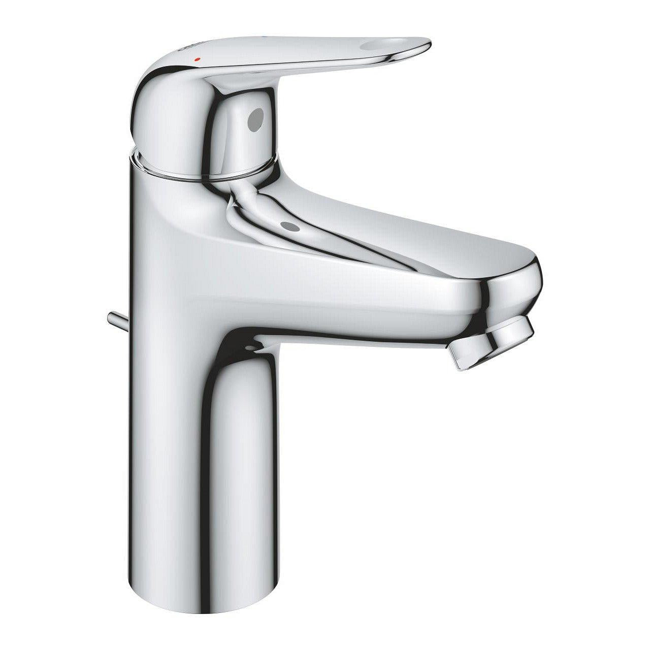 Grohe Euroeco egykaros mosdócsaptelep, húzórudas leeresztőgarnitúrával, M - es méret