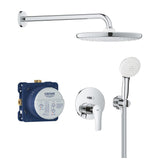 Grohe Eurosmart rejtett zuhanyrendszer Tempesta 250 fejzuhannyal (25288000)