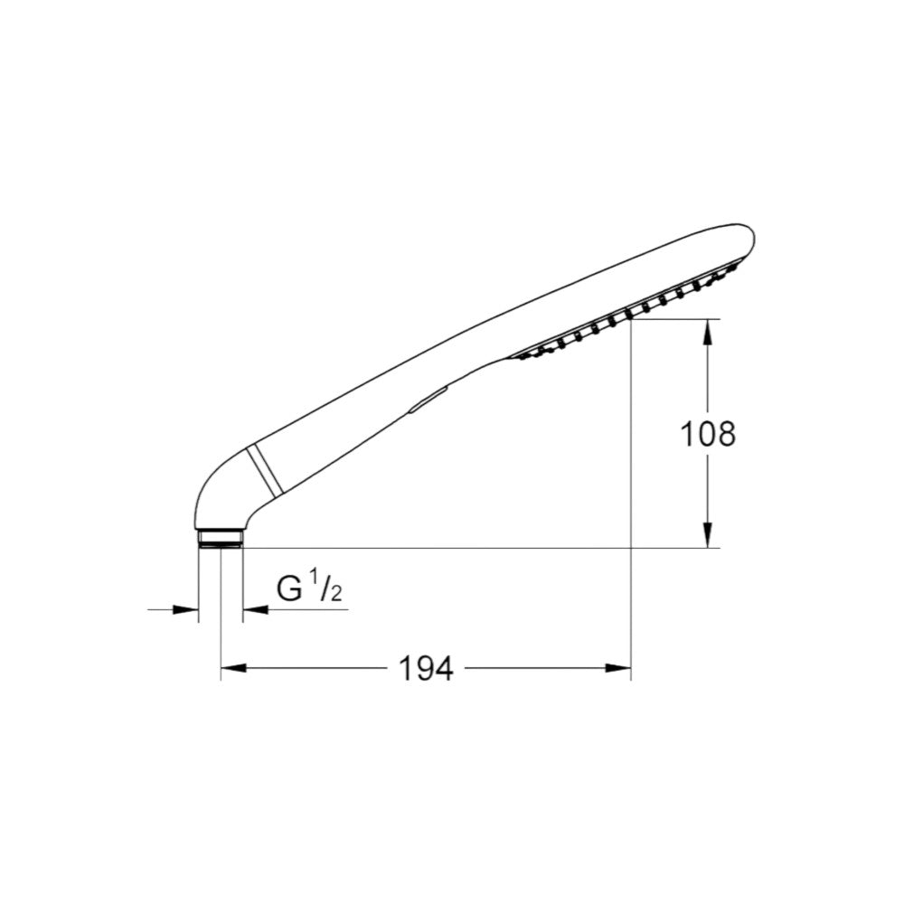 Grohe Rainshower Eco kézizuhany (27274000)