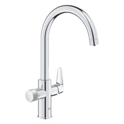 Grohe Blue Pure BauCurve C - kifolyós vízszűrős csaptelep, króm (30580000)
