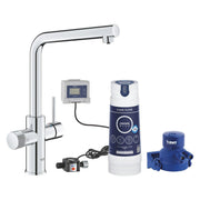 Grohe Blue Pure Minta L - kifolyós kezdőkészlet S - es méretű filterrel, króm (30589000)