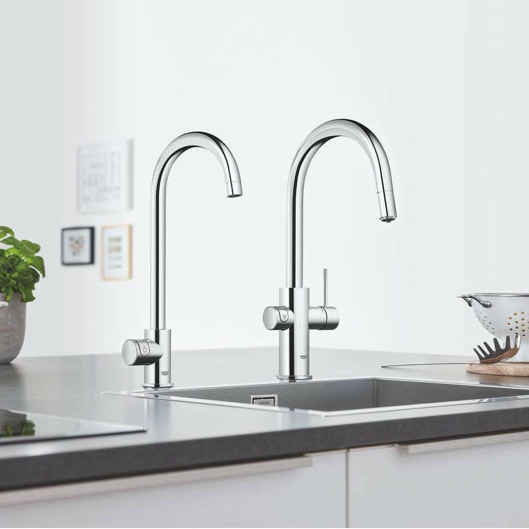 Grohe Blue Home Mono C - kifolyós kezdőkészlet, Brushed Warm Sunset (31498DL1)