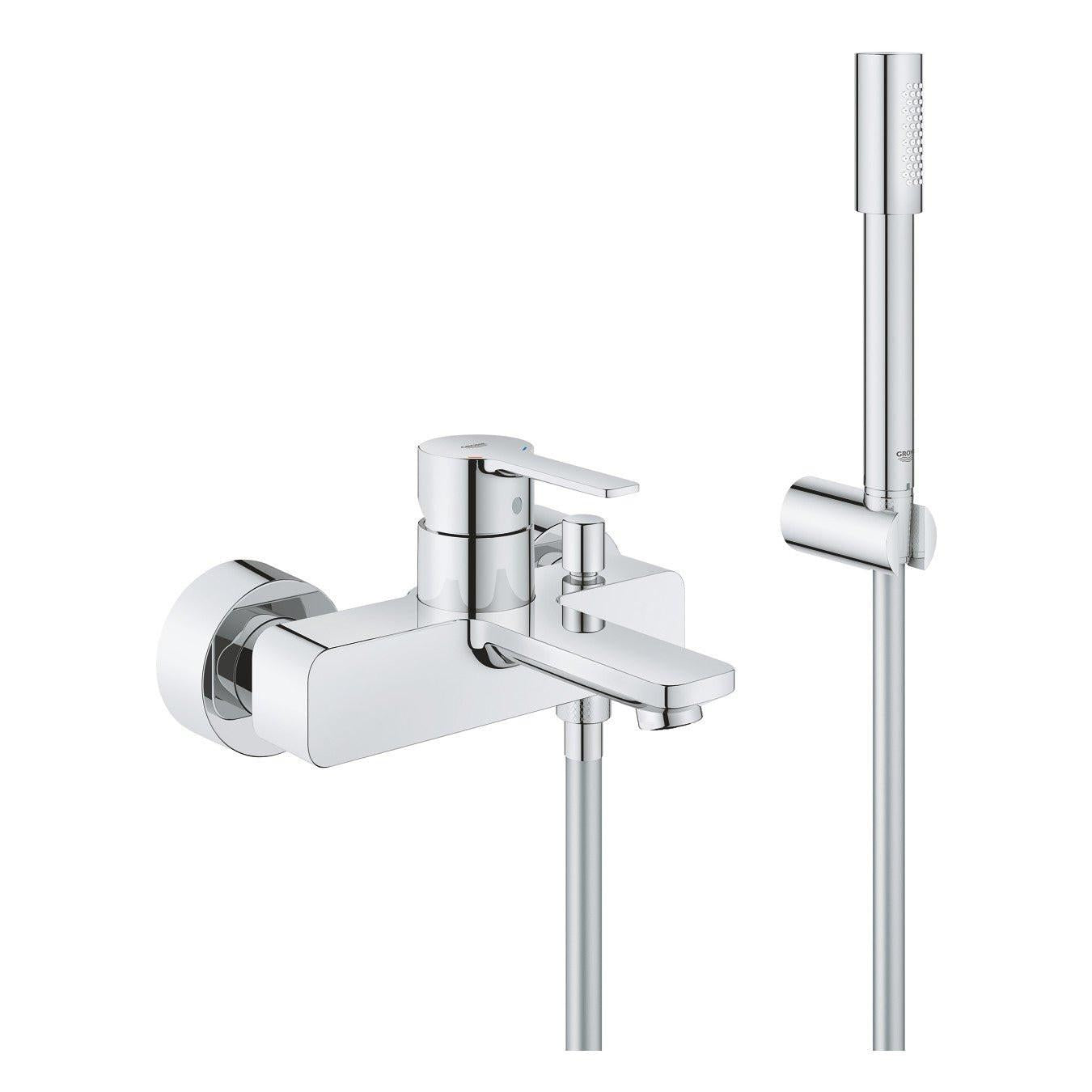 Grohe Lineare egykaros kádtöltő csaptelep zuhanyszettel, króm (33850001)