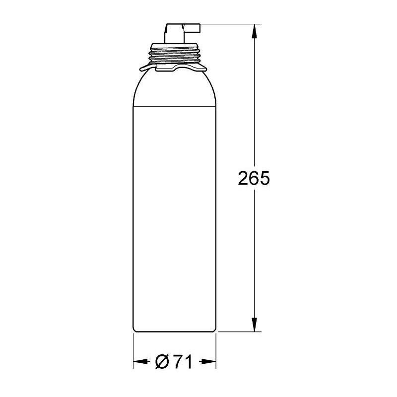 Grohe Blue tisztítópatron a Grohe Blue hűtő és a szűrőfej fertőtlenítéséhez és tisztításához (40434001)